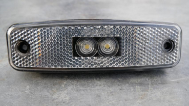 Rubbolite LED Markierungsleuchte 890/01/04 mit Reflektor, Frontansicht